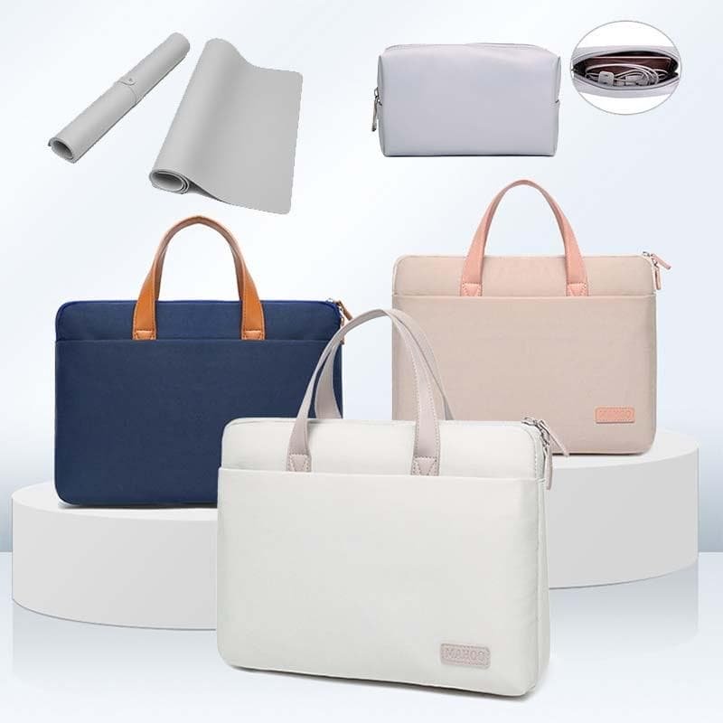 Ultra-thin 15.6-16.1 Macbook Laptop Messenger Bag - Gray Power Bag - V562-4030536240DBT V562 4030536240DBT 202508271652 02