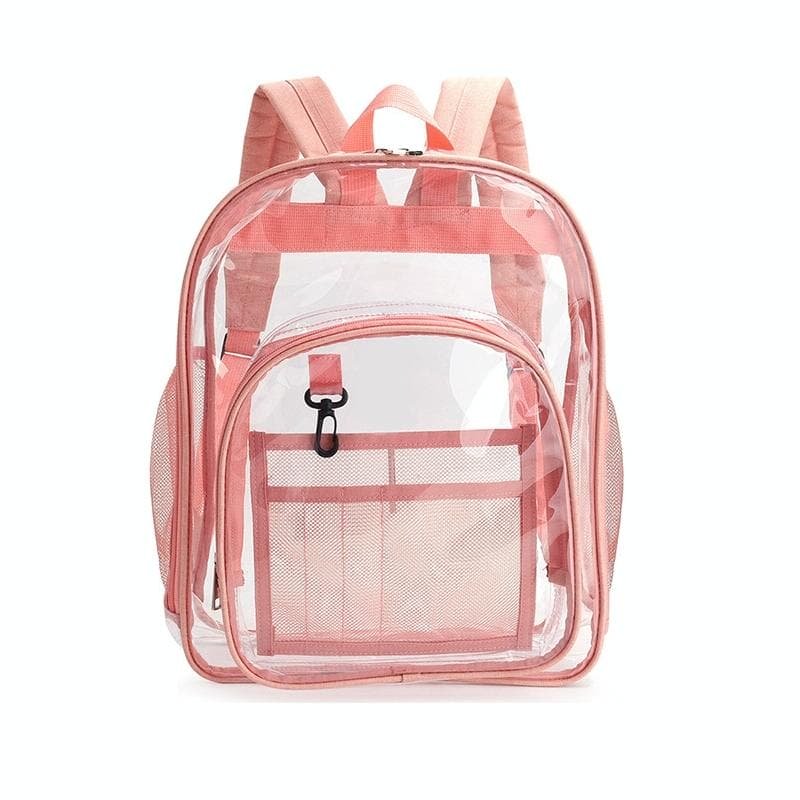 Waterproof Pvc Backpack for Students - Compact and Durable - Small Pink - V562-4098463060DBT V562 4098463060DBT 202505271253 01