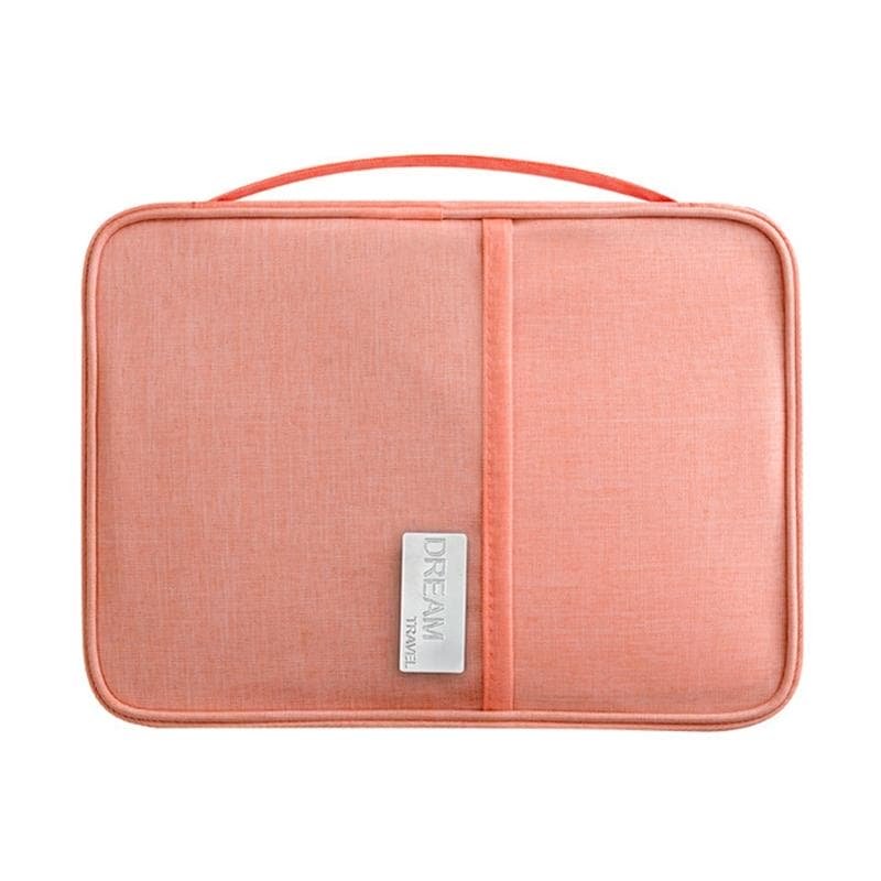 Waterproof Travel Document Bag Black Large - Orange Pink Large - V562-5034083060DBT V562 5034083060DBT 202503282010 14