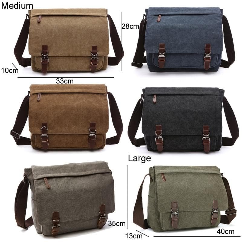 Multi Purpose Coffee Canvas Messenger Bag For Business And Tech - V562-7095023060DBT V562 7095023060DBT 202505191447 02