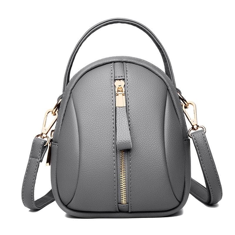 Multi Compartment Shoulder Bag For Women - Red - V562-A1029812060DBT V562 A1029812060DBT 202505191521 09