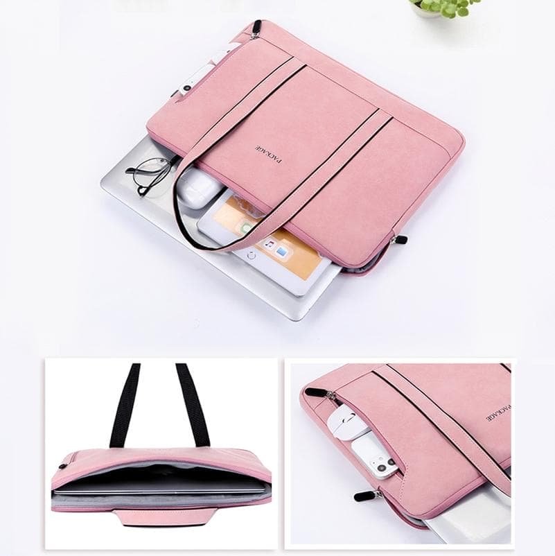 13 / 13.3 Inch Q5 Laptop Liner Bag - Waterproof & Wear-resistant - Pink - V562-A1031812060DBT V562 A1031812060DBT 202502282241 03