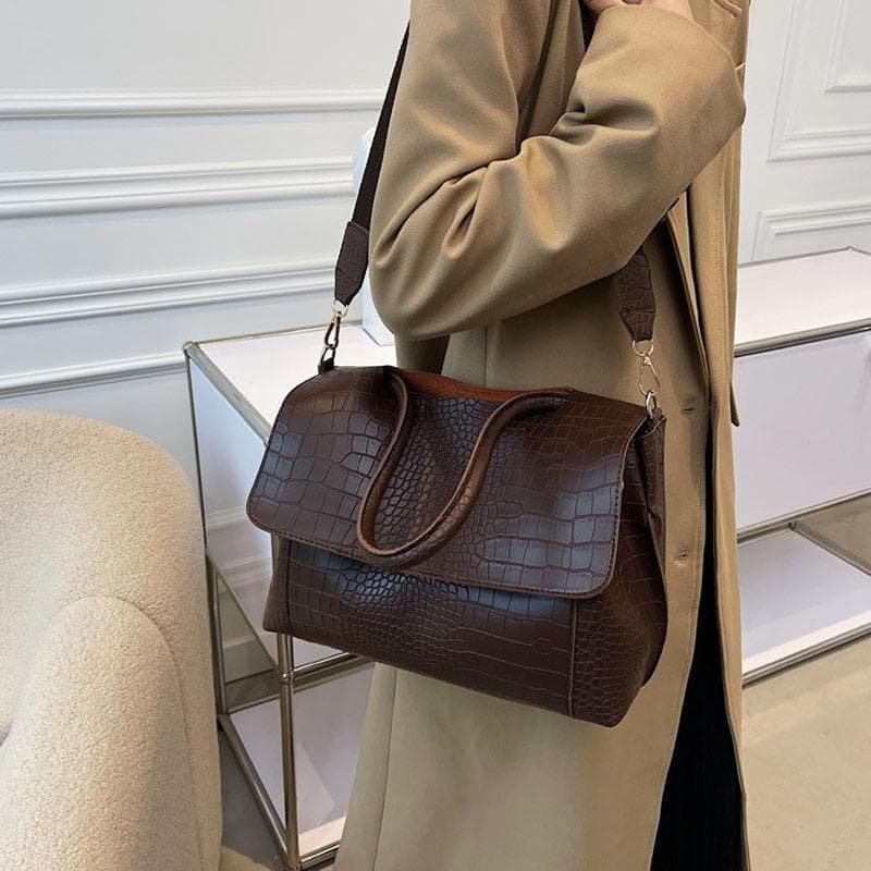 Stylish Winter Crossbody Tote For Women - Black - V562-A1035514060DBT V562 A1035514060DBT 202505191652 08