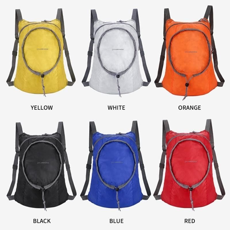 Waterproof Nylon Collapsible Backpack Lightweight Travel Bag For Women And Men - Orange - V562-A1055755910DBT V562 A1055755910DBT 202508282240 09