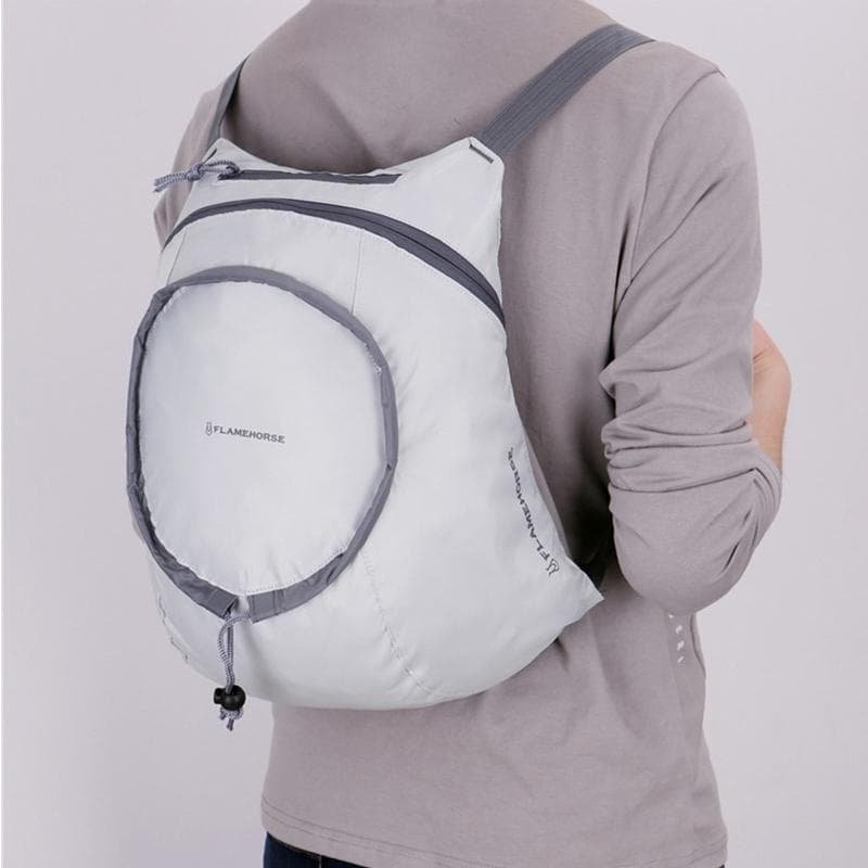 Waterproof Nylon Collapsible Backpack Lightweight Travel Bag For Women And Men - Orange - V562-A1055755910DBT V562 A1055755910DBT 202508282240 10