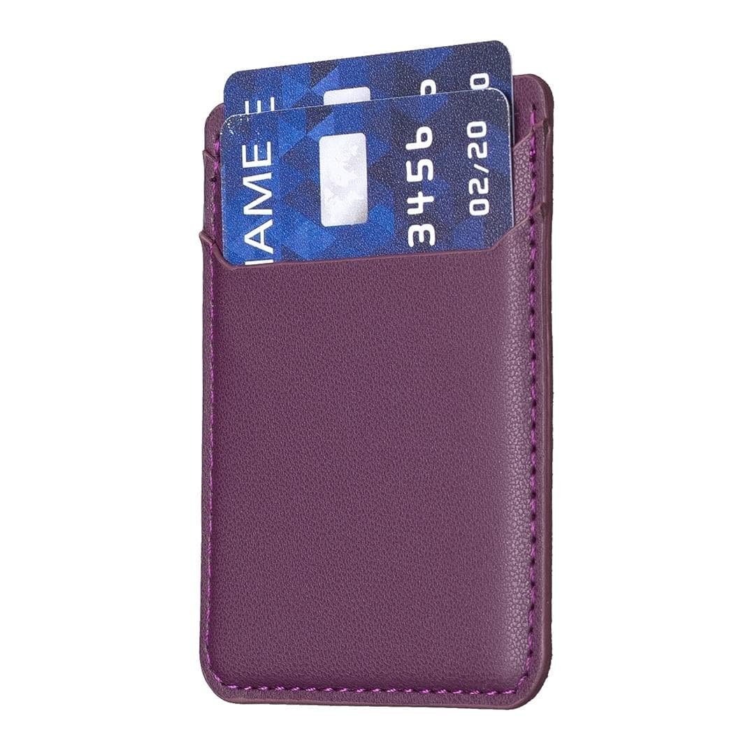 R20 Texture Card Bag Back Sticker For Mobile Phones - Dark Purple - V562-A107439400ADE V562 A107439400ADE 202503281848 04