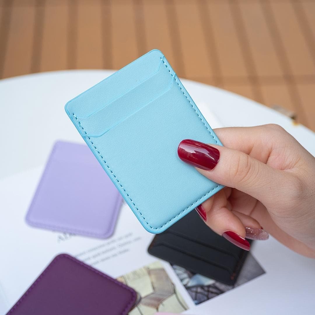 R20 Texture Card Bag Back Sticker For Mobile Phones - Dark Purple - V562-A107439400ADE V562 A107439400ADE 202503281848 11