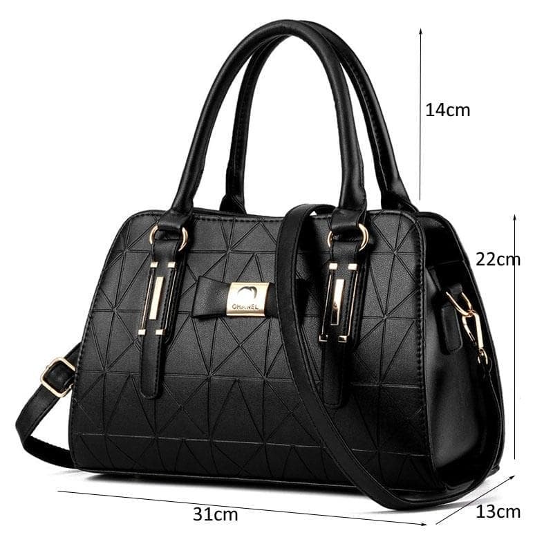 Embossed Bowknot Shoulder Bag For Women - White - V562-A1088164060DBT V562 A1088164060DBT 202508291204 04