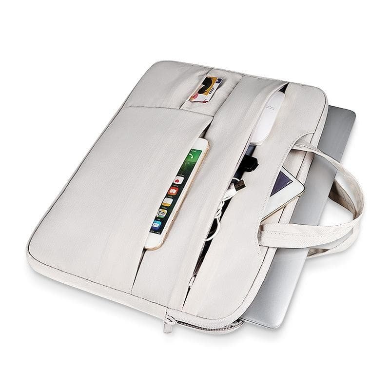 14.1-15.4 Inch Waterproof Laptop Bag - Wearable Black - Creamy-White - V562-A2013042060DBT V562 A2013042060DBT 202502282116 03