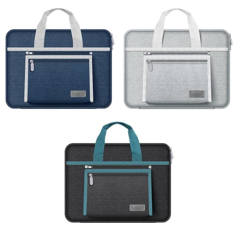 Portable Oxford Laptop Bag - Durable Fabric Multiple Colours - Dark Blue - V562-A309467400ADE V562 A309467400ADE 202502282230 02