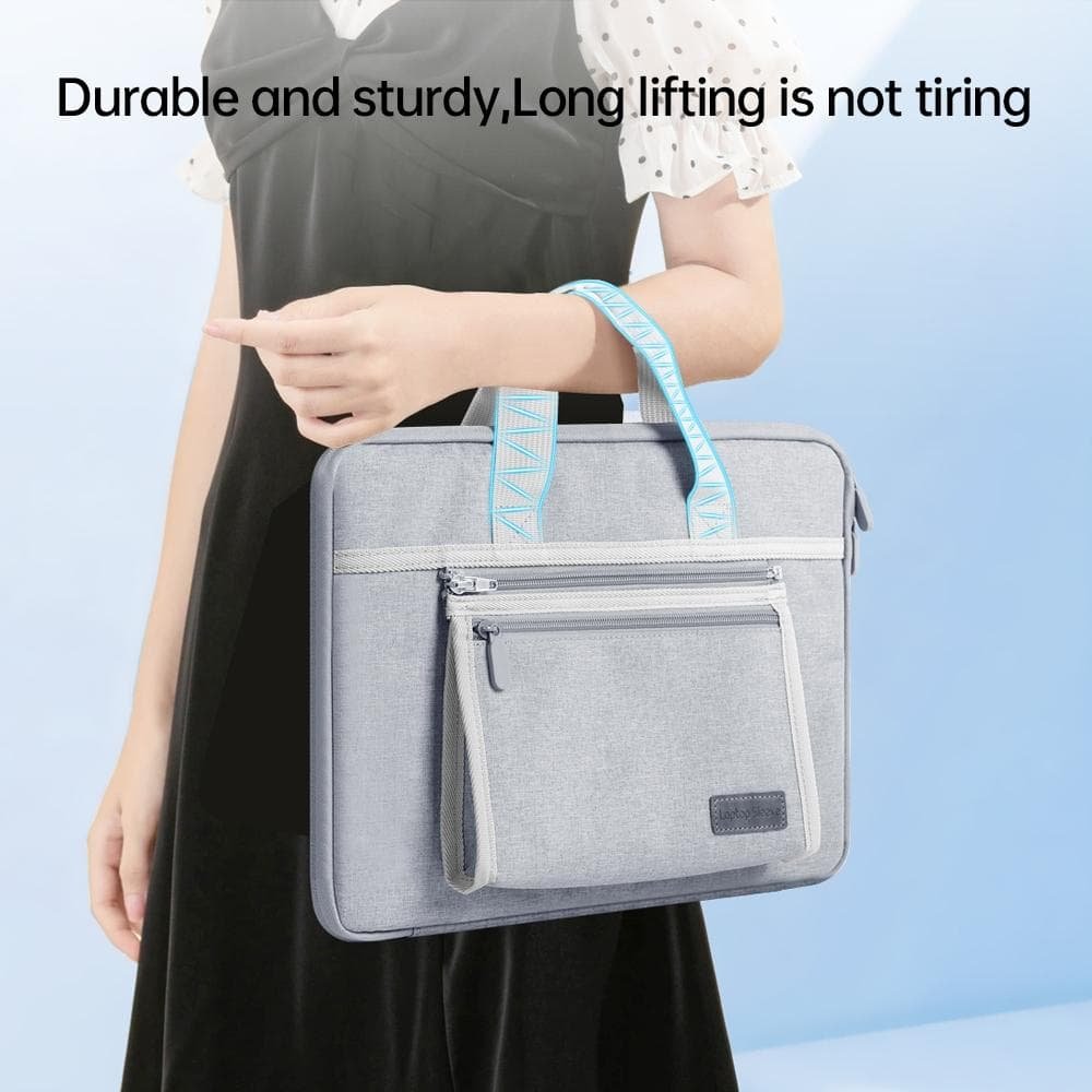 Portable Oxford Laptop Bag - Durable Fabric Multiple Colours - Dark Blue - V562-A309467400ADE V562 A309467400ADE 202502282230 12