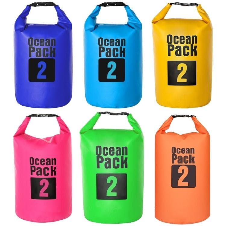Waterproof Outdoor Dry Bag 2L Pvc Barrel Bag For Ultimate Protection - Black - V562-B0885GO V562 B0885GO 202508282220 02