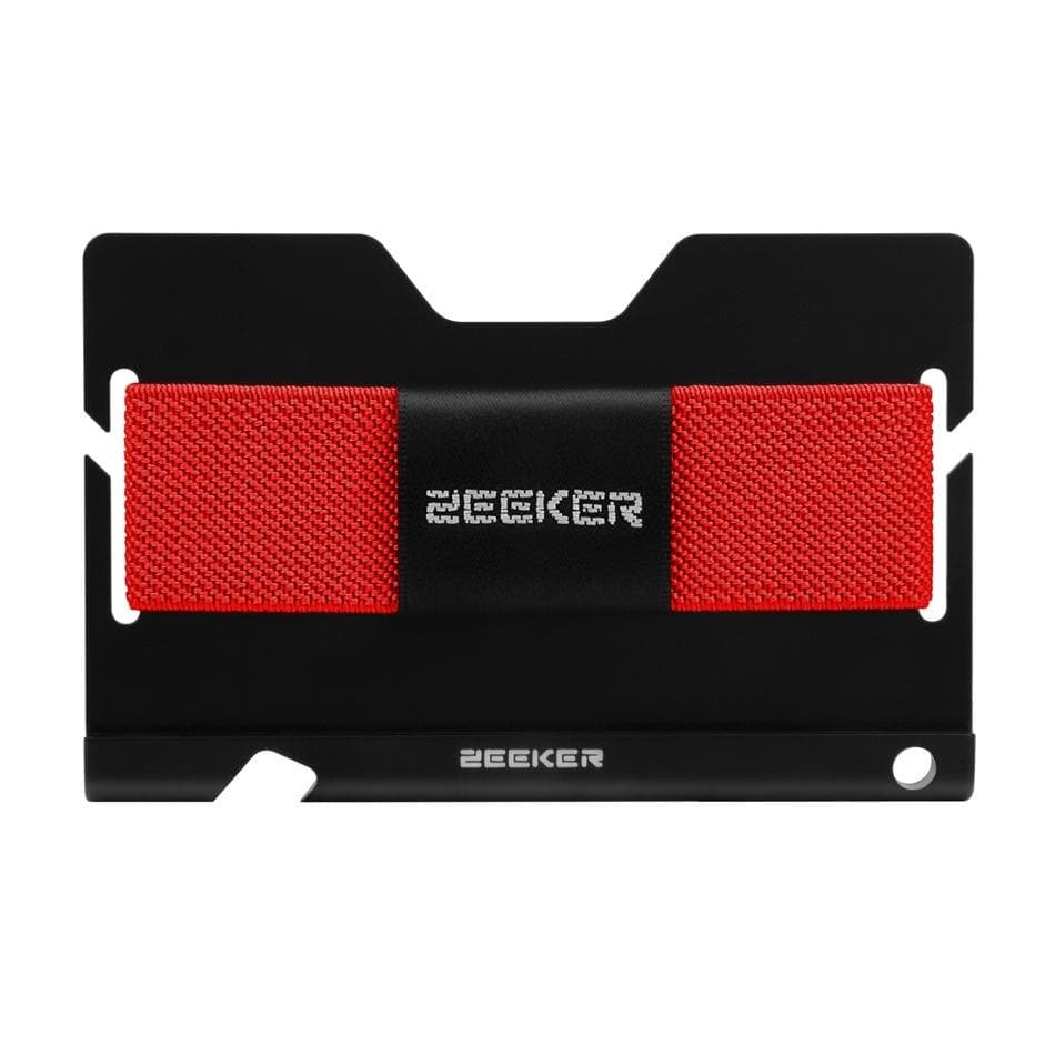 Multi Function Aluminum Card Holder For Men & Women Elastic Band Wallet - Yellow - V562-B1014477850DBT V562 B1014477850DBT 202508290846 01