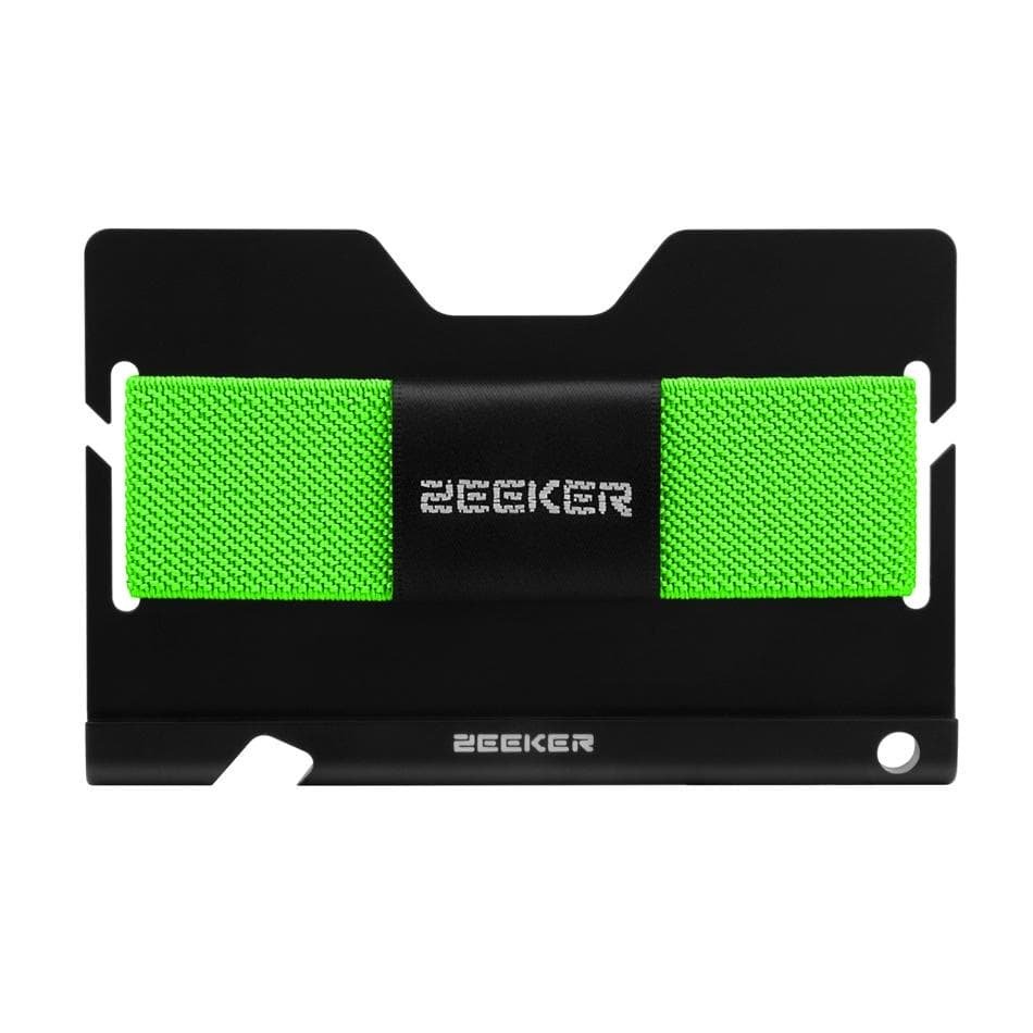 Multi Function Aluminum Card Holder For Men & Women Elastic Band Wallet - Yellow - V562-B1014477850DBT V562 B1014477850DBT 202508290846 11