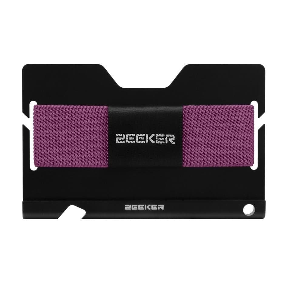 Multi Function Aluminum Card Holder For Men & Women Elastic Band Wallet - Yellow - V562-B1014477850DBT V562 B1014477850DBT 202508290846 15