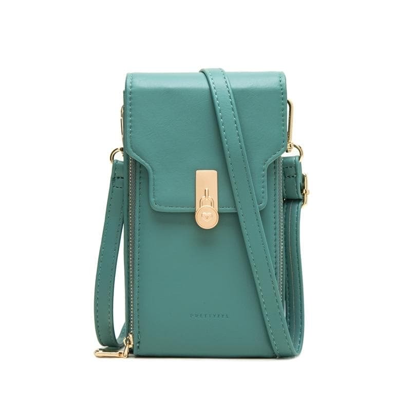Green Multi Compartment Shoulder Bag Large Capacity - V562-B1022273060DBT V562 B1022273060DBT 202508280245 01