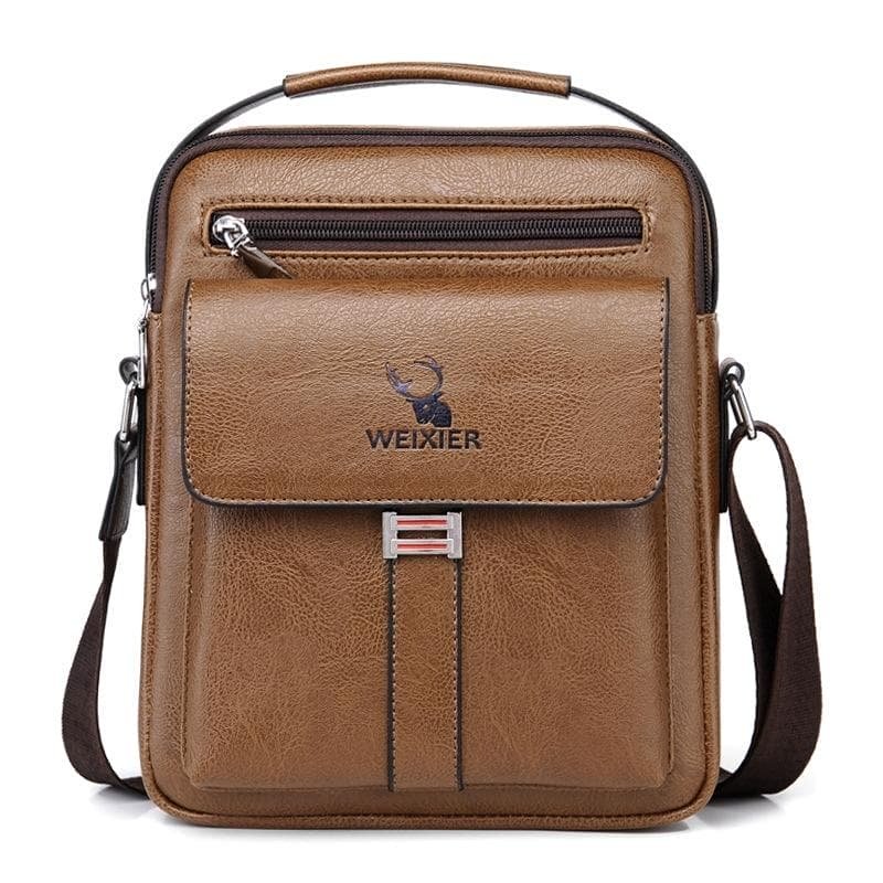 Large Capacity Men Business Backpack - Light Brown - V562-B1033752060DBT V562 B1033752060DBT 202508290936 10