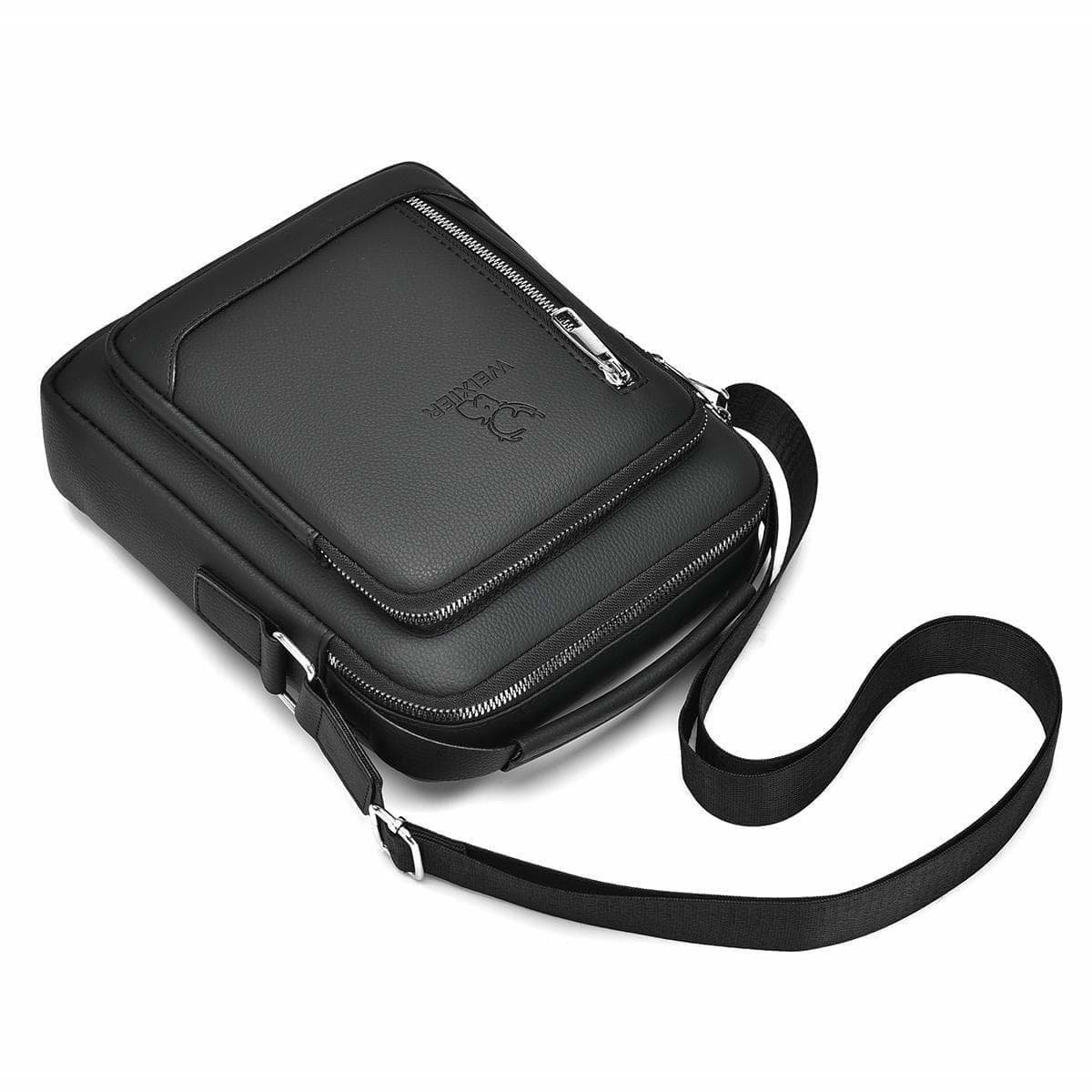 Men Multifunctional Crossbody Bag Versatile Single Shoulder Carry - Brown - V562-B103649500ADE V562 B103649500ADE 202508282320 06