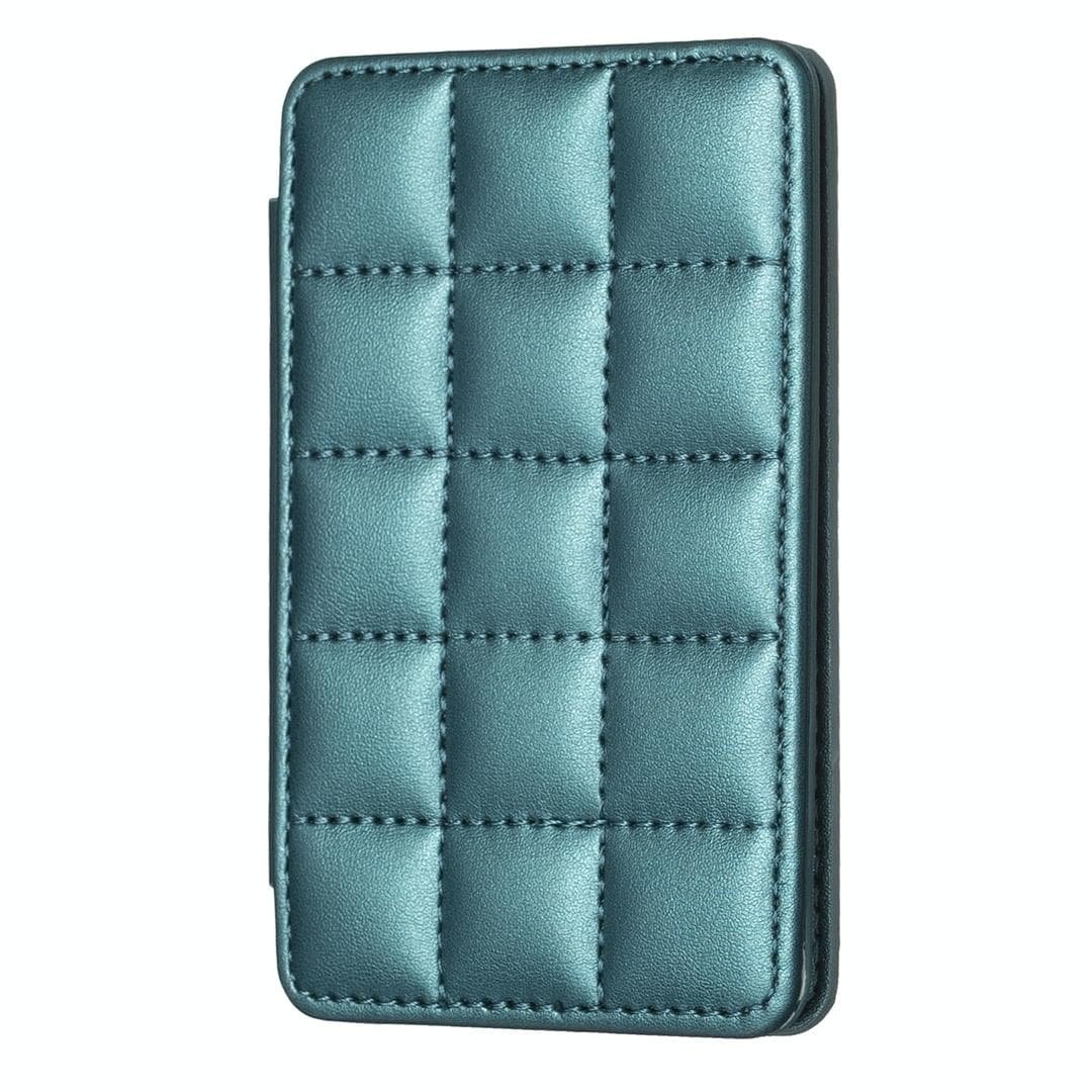 Grid Pattern Card Bag Sticker For Mobile Phones - Pink - V562-B104439400ADE V562 B104439400ADE 202505221820 01