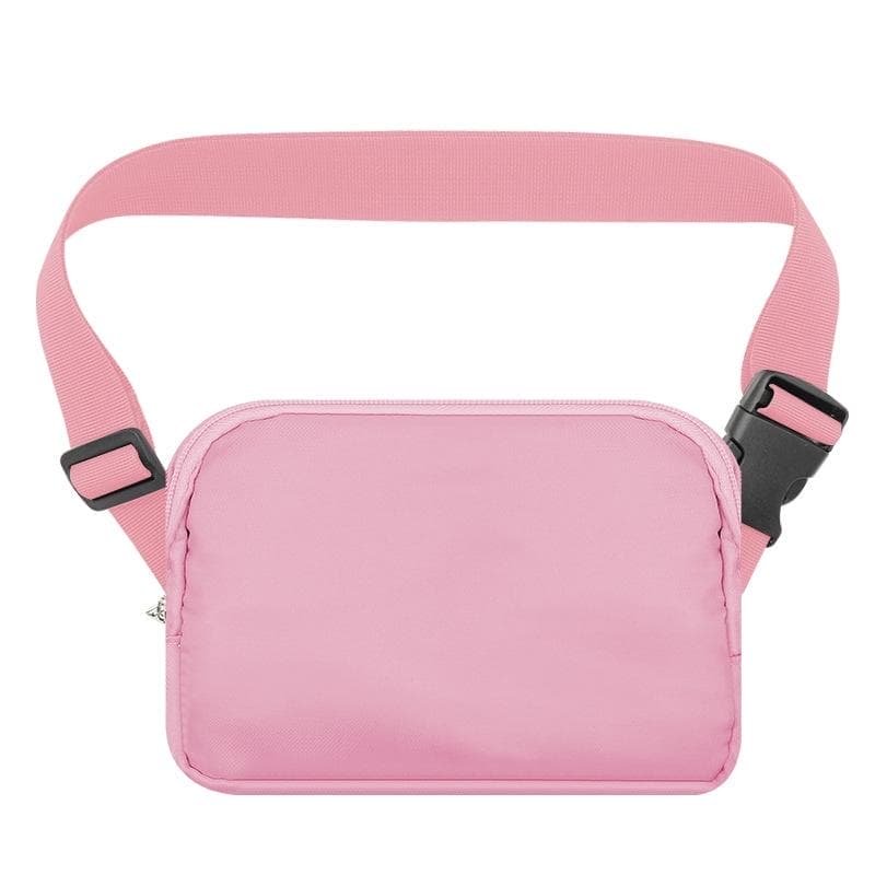 Waterproof Nylon Chest Bag For Outdoor Sports Running Mobile Phone Pocket - Pink - V562-B1068254060DBT V562 B1068254060DBT 202503032021 12