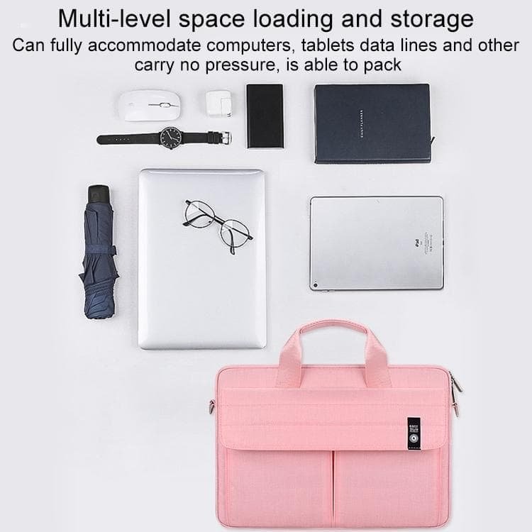 13.3 Inch Laptop Handheld Briefcase Storage Bag - no Shoulder Strap - Grey - V562-B10689700ADE V562 B10689700ADE 202502282230 03