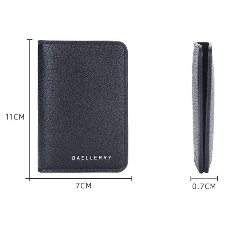 Lightweight Litchi Pattern Card Holder Coffee - V562-B1069393060DBT V562 B1069393060DBT 202503280305 02