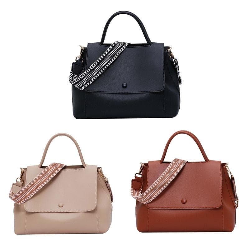 Versatile Autumn / Winter Shoulder Bag For Women - Black - V562-B1080514060DBT V562 B1080514060DBT 202508291111 02