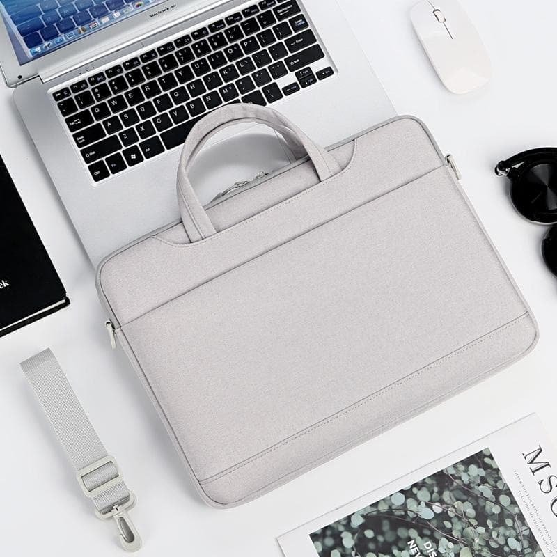 15-16 Inch Waterproof Oxford Laptop Handbag - P510 - Grey - V562-B203894200ADE V562 B203894200ADE 202502282205 10