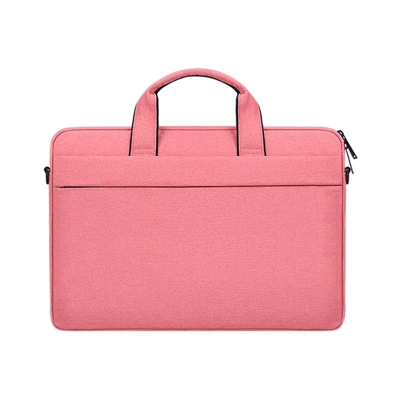 Portable Laptop Tablet Bag - 15.6 Inch Double Side Pockets Soft Handle Oxford Cloth - Deep Space Gray - Black - V562-B5856CBM V562 B5856CBM 202502281935 14