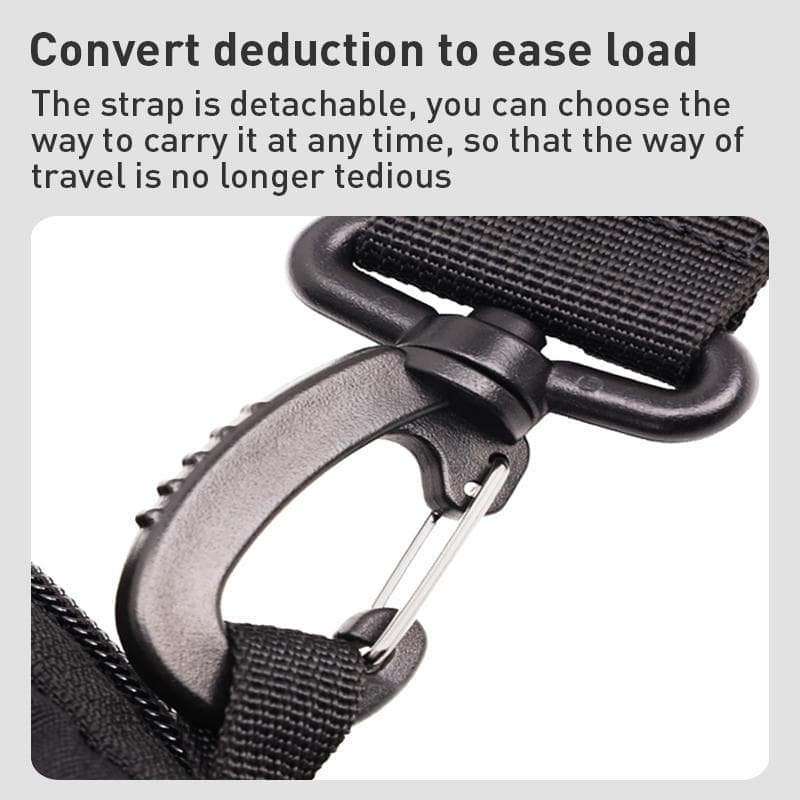 11 Inch Men Multifunctional Shoulder Bag Black - V562-B8613GO V562 B8613GO 202503041253 06