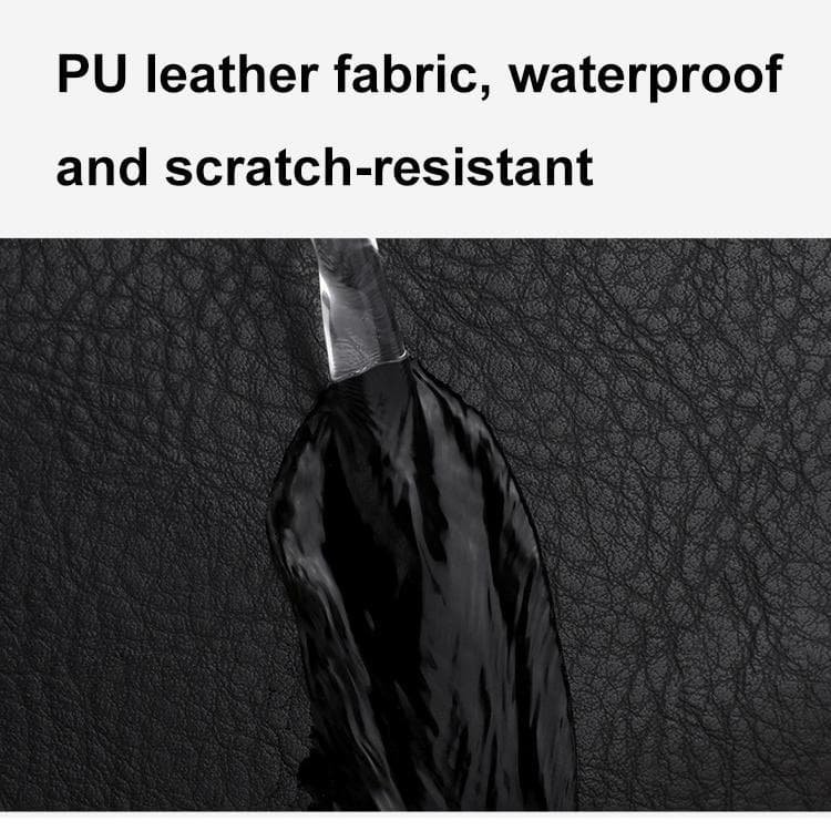 Large Capacity Pu Leather Laptop Backpack For Travel & School - Dark Brown - V562-C1005875060DBT V562 C1005875060DBT 202505191448 09