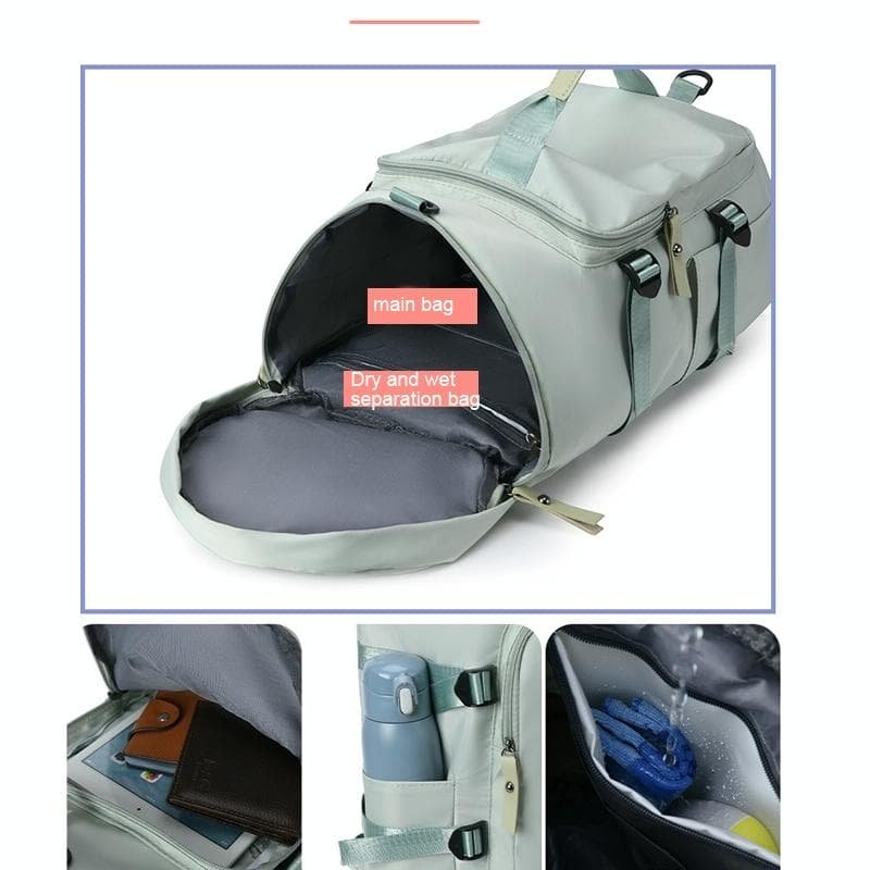 Sports Travel Backpack - Compact and Durable - Pink - V562-C1019233060DBT V562 C1019233060DBT 202508290016 04