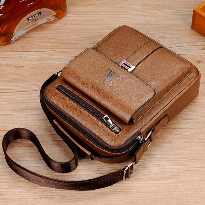 Large Capacity Men Business Backpack - Dark Brown - V562-C1033752060DBT V562 C1033752060DBT 202508290936 11