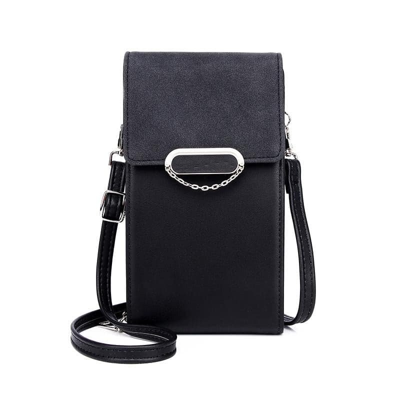 Large Capacity Pu Leather Shoulder Bag For Women - Black - V562-C1035501060DBT V562 C1035501060DBT 202505191645 01