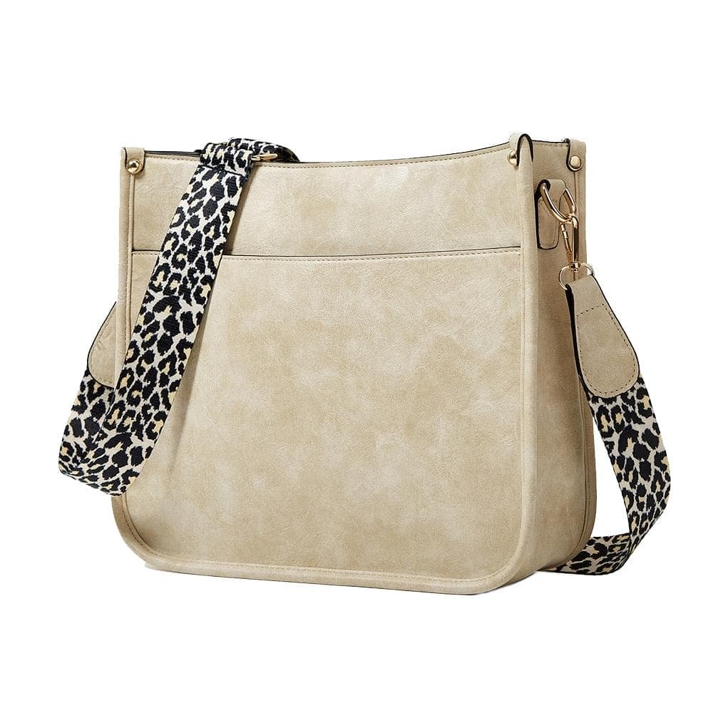 Leopard Print Waterproof Crossbody Tote Bag - Beige - V562-C1084343060DBT V562 C1084343060DBT 202505191541 12