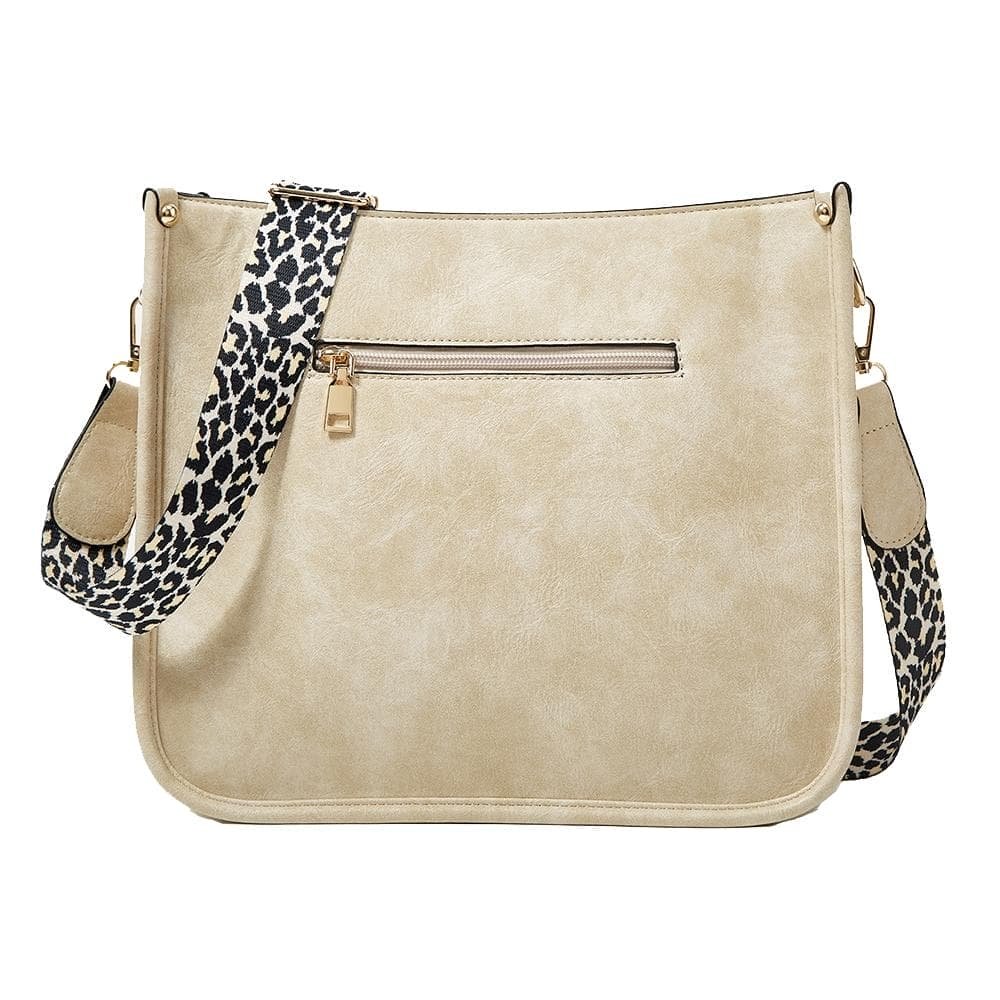 Leopard Print Waterproof Crossbody Tote Bag - Beige - V562-C1084343060DBT V562 C1084343060DBT 202505191541 14