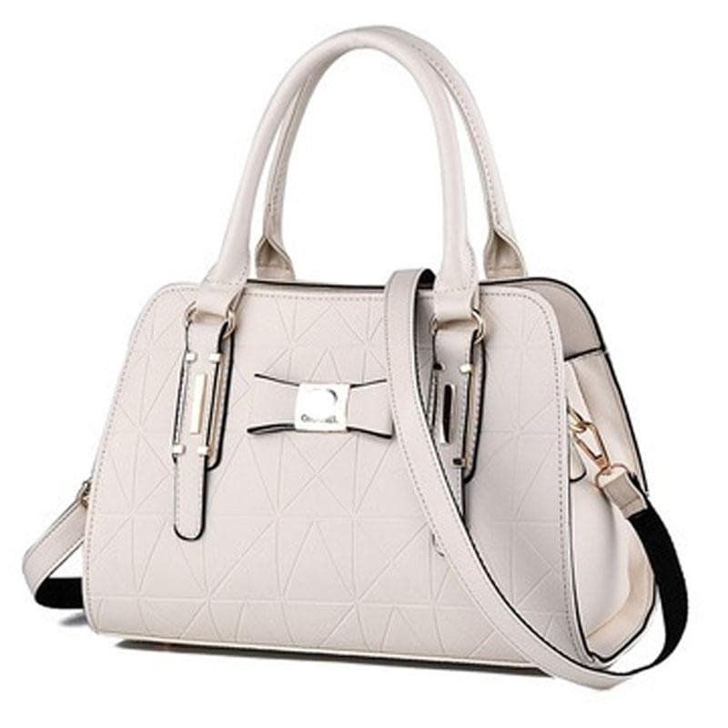 Embossed Bowknot Shoulder Bag For Women - Black - V562-C1088164060DBT V562 C1088164060DBT 202508291210 10