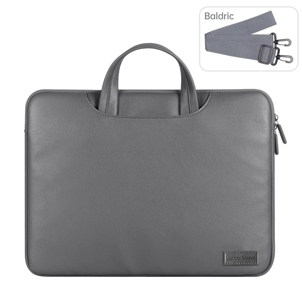 15 Inch Waterproof Pu Laptop Inner Bag - Black - V562-C200415400ADE V562 C200415400ADE 202502282236 10