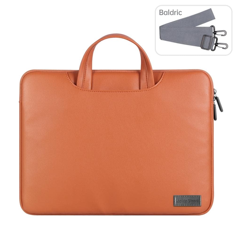 15 Inch Waterproof Pu Laptop Inner Bag - Black - V562-C200415400ADE V562 C200415400ADE 202502282236 14