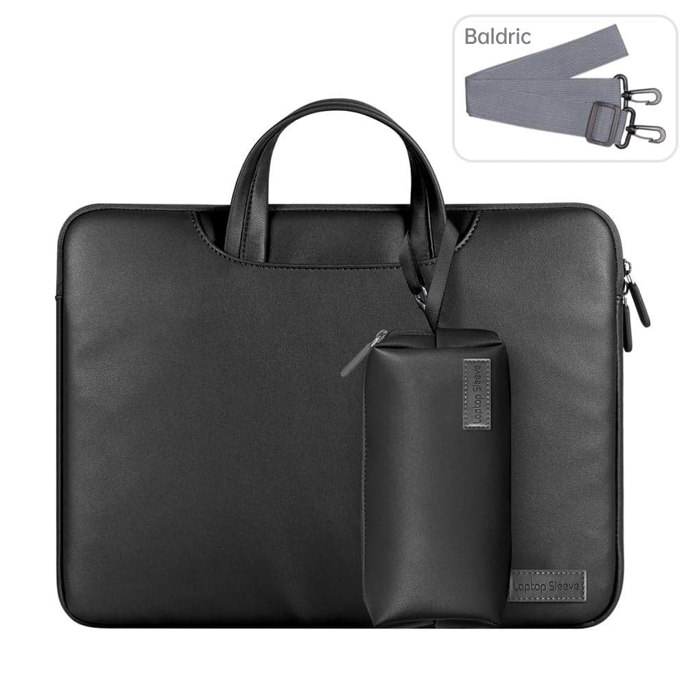 15 Inch Waterproof Laptop Bag with Power Pack and Inner Pouch - Black - V562-C203415400ADE V562 C203415400ADE 202502282011 12
