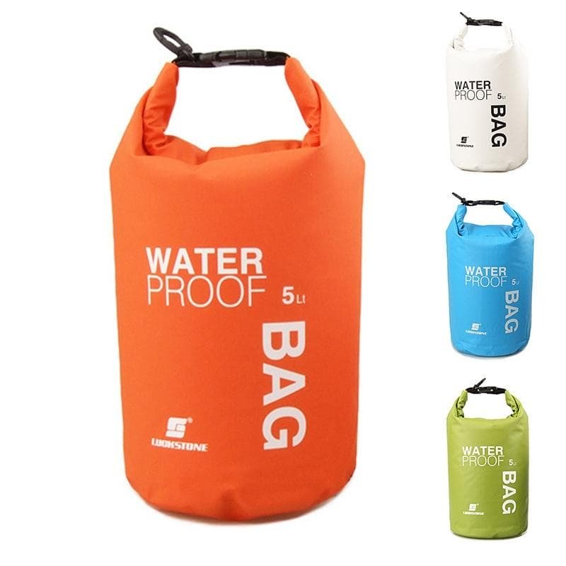 Waterproof Outdoor Swimming Bag Scratch Resistant Fits Most Devices - Orange - V562-D1033402060DBT V562 D1033402060DBT 202508290031 02