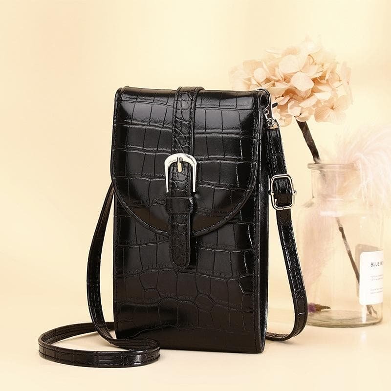 Stylish Crocodile Print Shoulder Bag - Pink - V562-D1034092060DBT V562 D1034092060DBT 202505191618 12