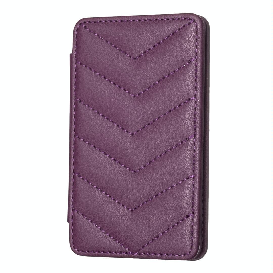 Wave Pattern Card Bag Back Sticker For Mobile Phones - Beige - V562-D106239400ADE V562 D106239400ADE 202503281921 01