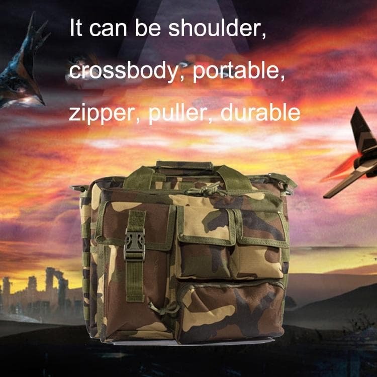 Waterproof Outdoor Messenger Bag For Sports & Cycling - Cp Camouflage - V562-D1087563060DBT V562 D1087563060DBT 202505191517 03