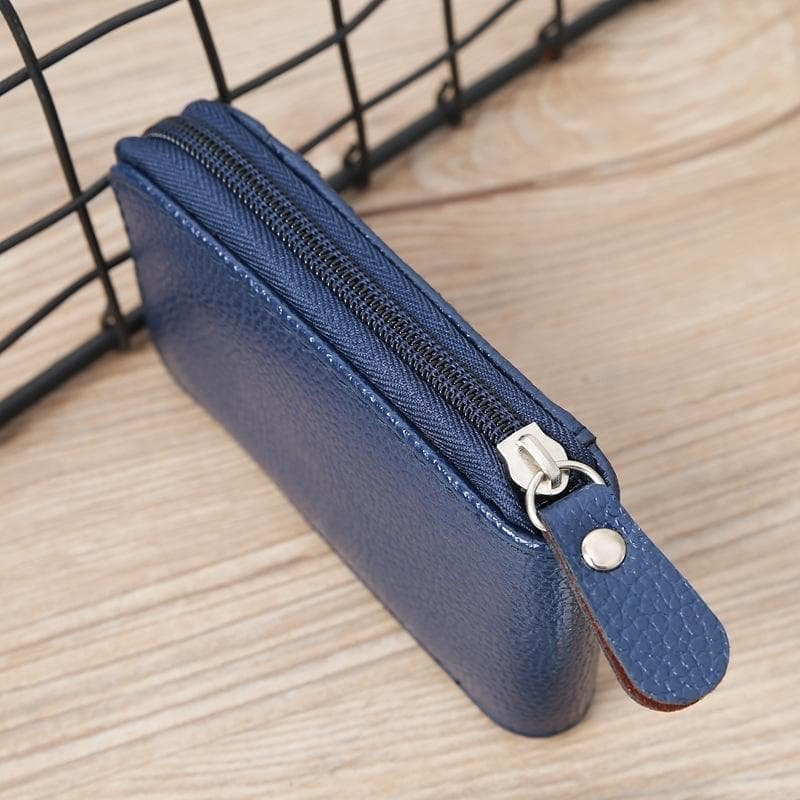 Woven Mini Coin Purse For Ladies Student Id & Card Holder - Rose Red - V562-D1099965950DBT V562 D1099965950DBT 202503280217 03