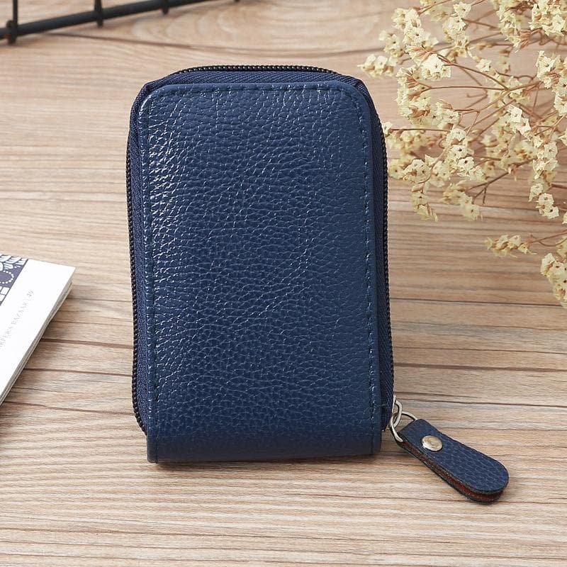Woven Mini Coin Purse For Ladies Student Id & Card Holder - Rose Red - V562-D1099965950DBT V562 D1099965950DBT 202503280217 04