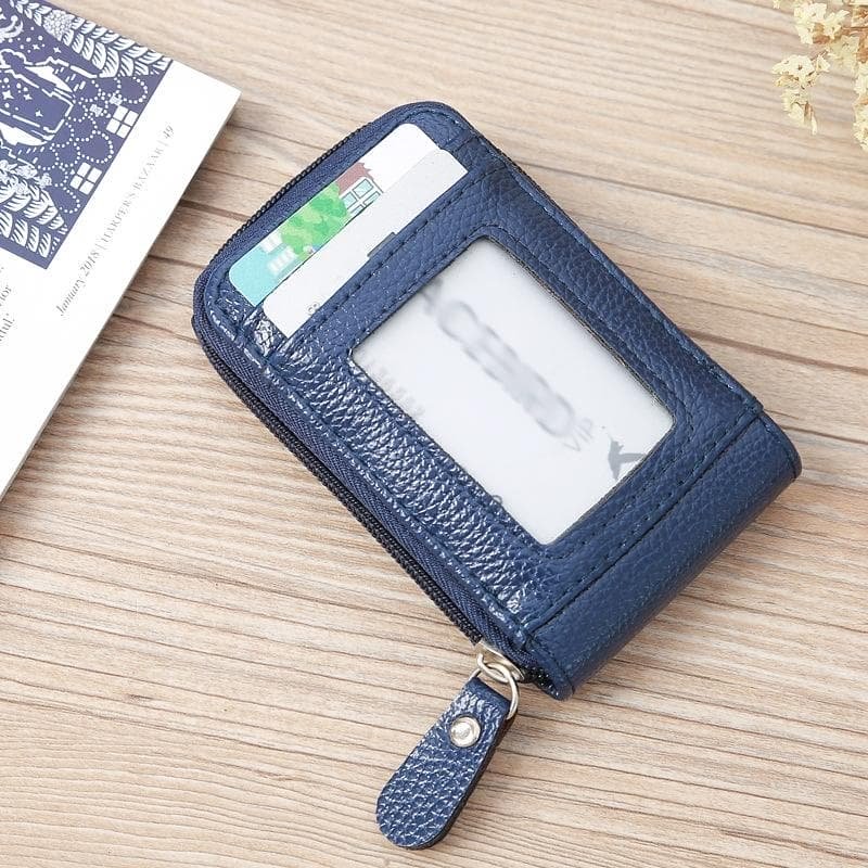 Woven Mini Coin Purse For Ladies Student Id & Card Holder - Rose Red - V562-D1099965950DBT V562 D1099965950DBT 202503280217 06