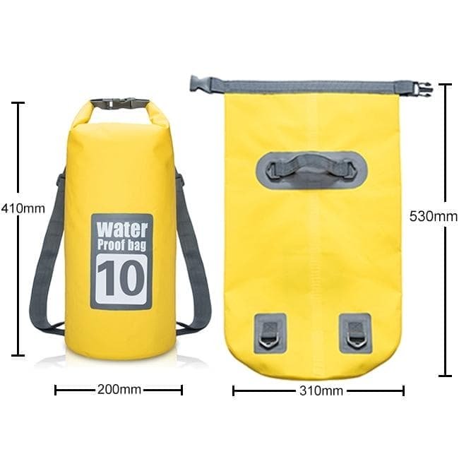 Waterproof Dual Shoulder Dry Bag 50L Capacity - Dark Blue - V562-D1585GO V562 D1585GO 202504251505 03