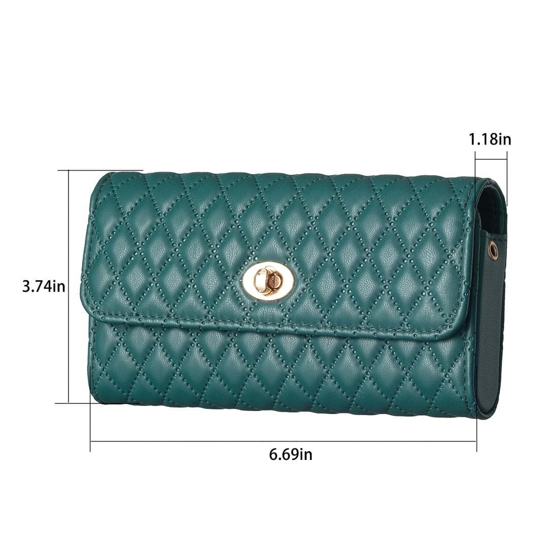 Horizontal Pu Crossbody Shoulder Bag - Pink - V562-E101408400ADE V562 E101408400ADE 202505191620 08
