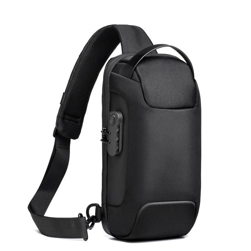 Men's Anti Theft Oxford Chest Bag - Gray - V562-E1026892060DBT V562 E1026892060DBT 202508290636 01